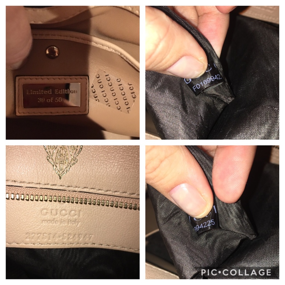 Gucci Python Stirrup Medium Top Handle Handbag - Picture 8 of 8